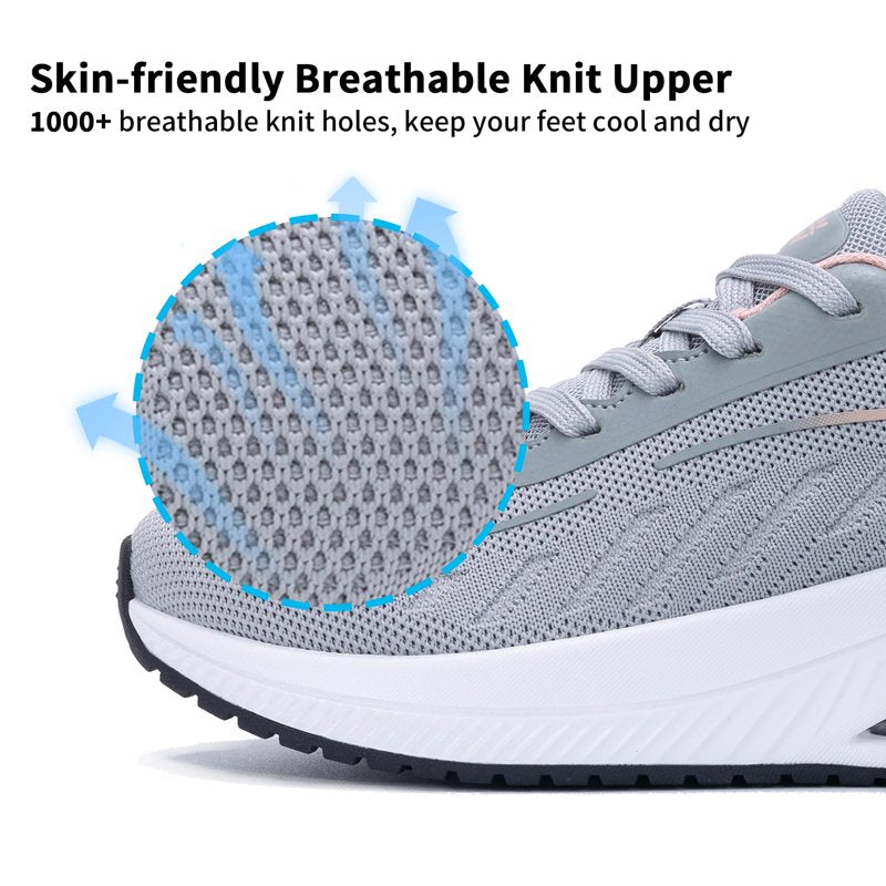 Women's Orthopedic Walking Shoes with Arch Support - Breathable Non-Slip Sneakers