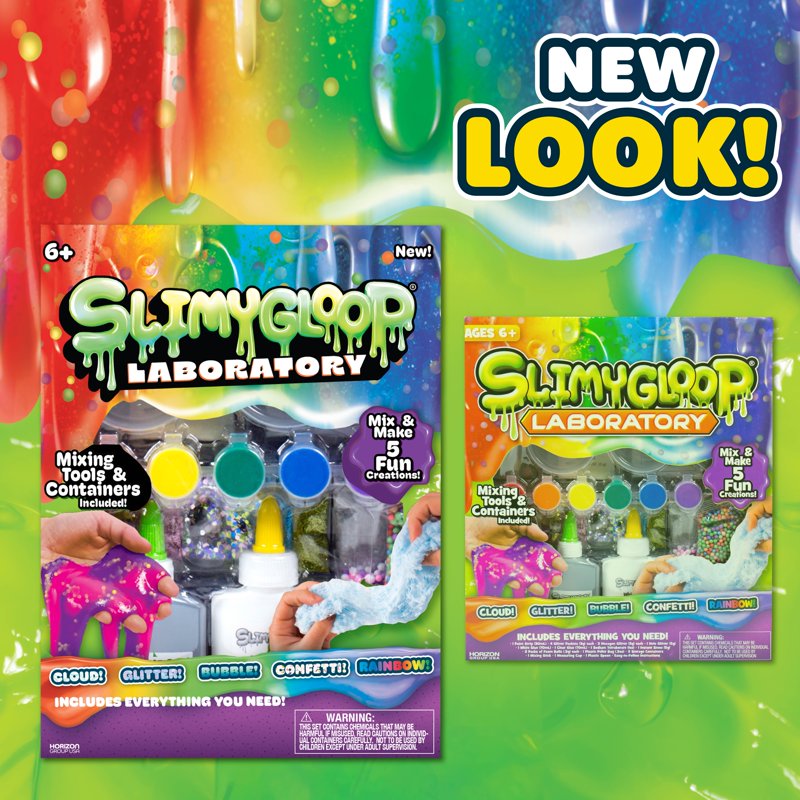 Multicolor Slime Creation Kit for Kids - DIY Science & Art Set