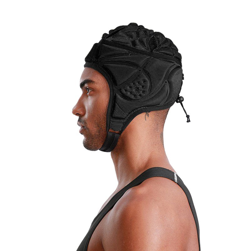Football Helmet Cover Guardian Cap Youth Soft Shell Protective Gear Black