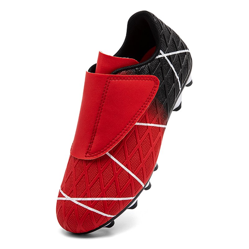 Variation of THIS listing: ZHOGXU Big Kids Football Sneakers Non Slip Patchwork Red 12-12.5 Years
