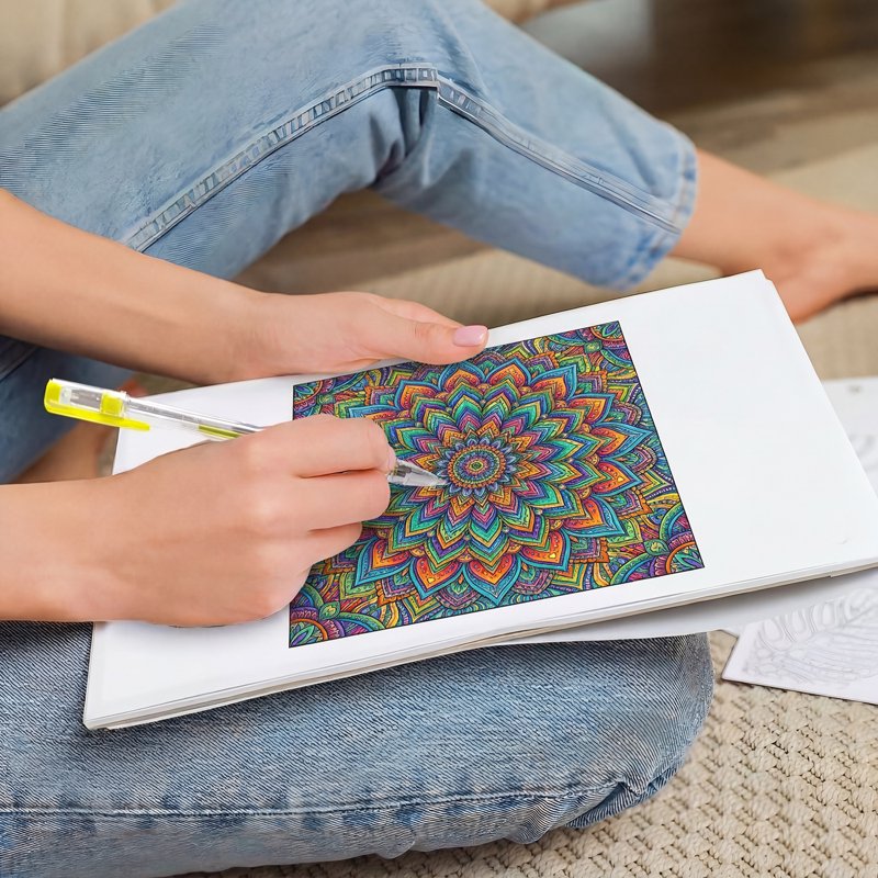 Gel Pen Set with Refills - Vibrant Fine Point Art & Craft Pens for Drawing & Journaling