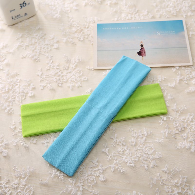 Sport Yoga Headbands 14-Pack | Elastic Sweatbands for Women Men Girls