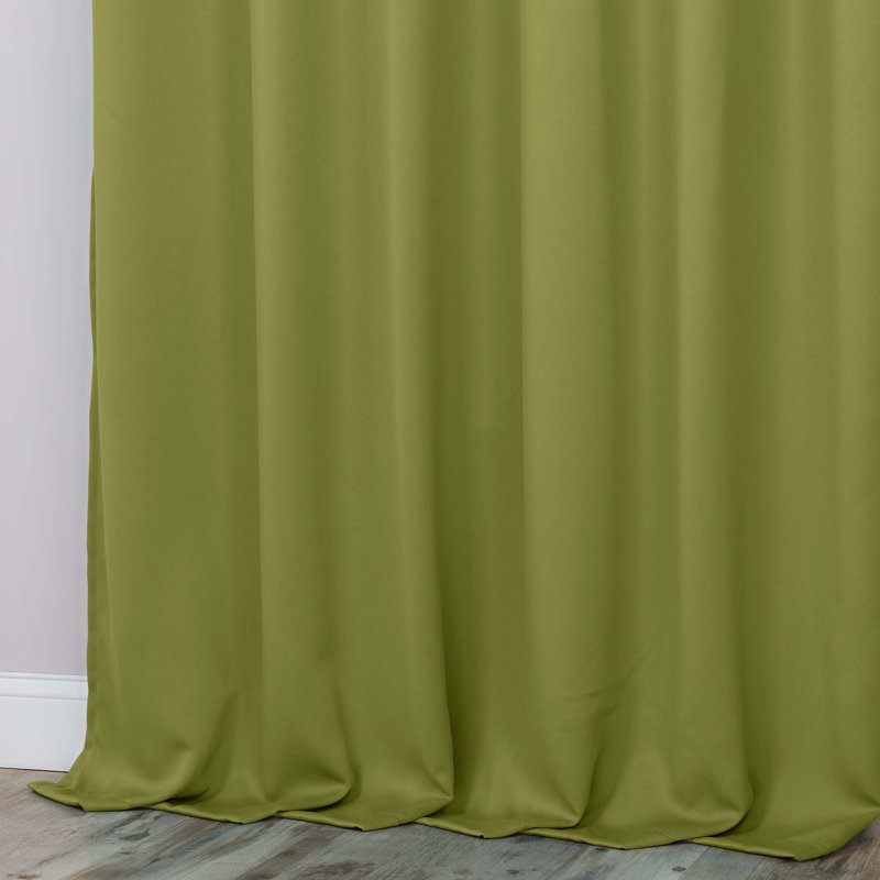 Blackout Curtain Panel Set - Room Darkening, Energy Efficient, 2 Panels
