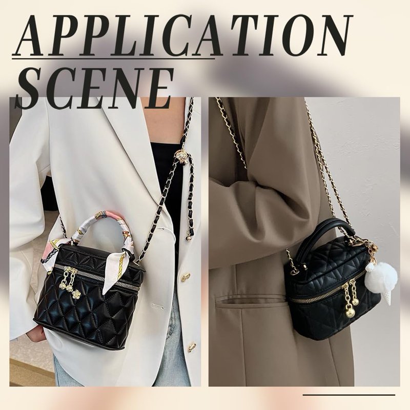 DIY Leather Crossbody Bucket Bag Making Kit - Handmade Shoulder Purse Accessories