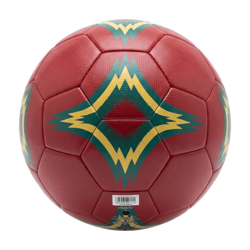 Official Licensed Portugal Soccer Ball Size 4 - Maroon Gold Green, Icon Sports No. 7 (Variation: 4)