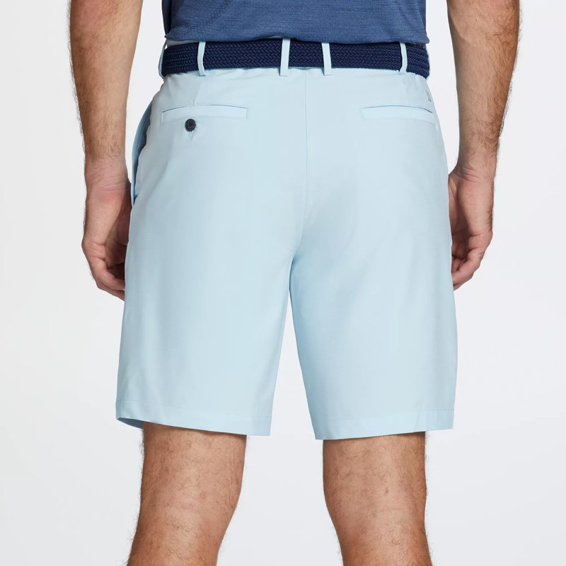 Walter Hagen Men's 9" Inseam Performance 11 Micro Lines Golf Shorts