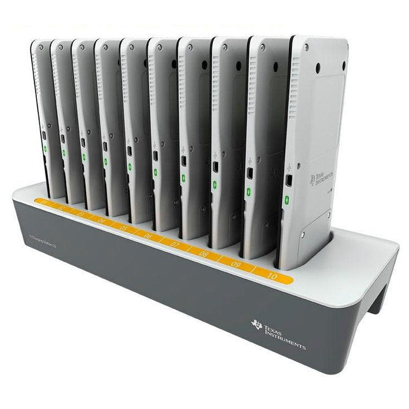 TI-84 Plus CE Color Calculator Cradle Station for Up to 10 Devices