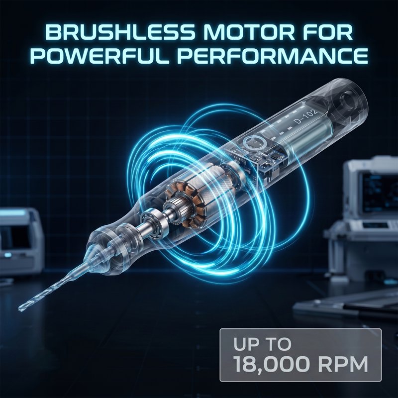 Cordless Engraving Pen Kit with 57 Bits - Rechargeable Rotary Tool for Wood Metal Glass
