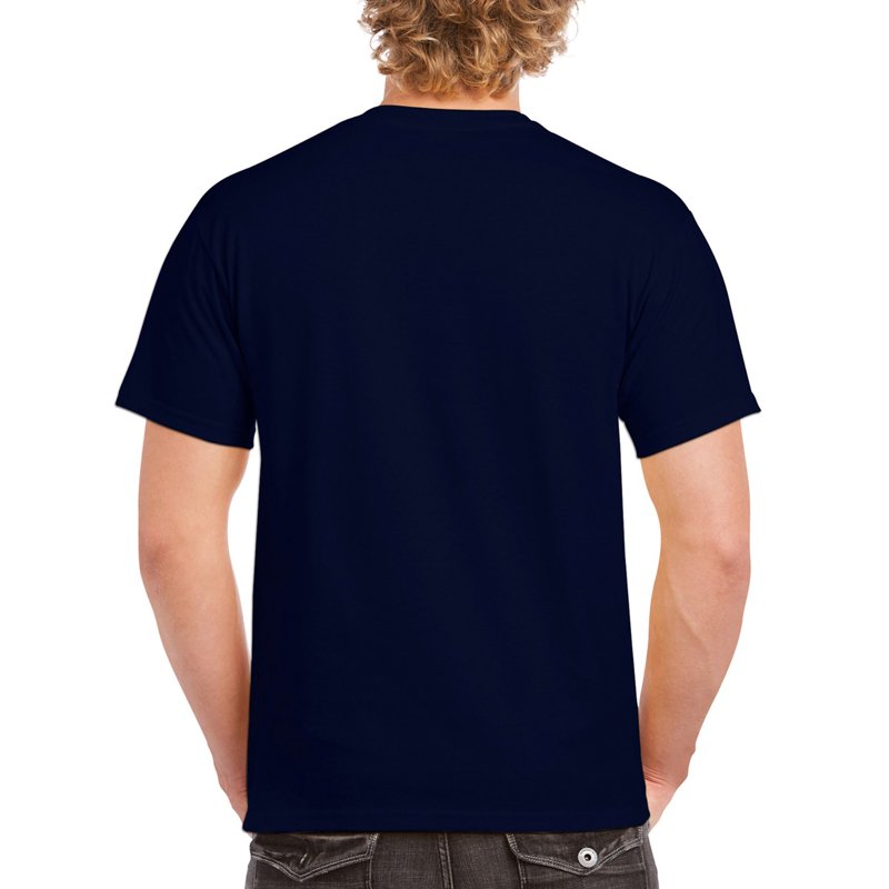 Unisex Cotton Short Sleeve T-Shirt for Men and Women - Basic Crew Neck Tee