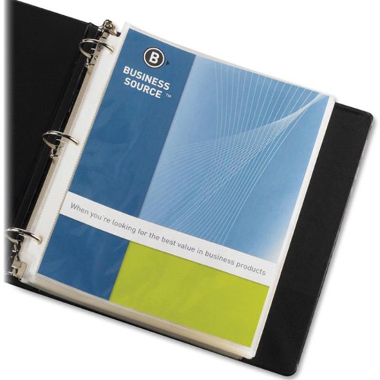 Top-Loading Sheet Protectors - Clear, 50 Pack, Letter Size, Non-Glare
