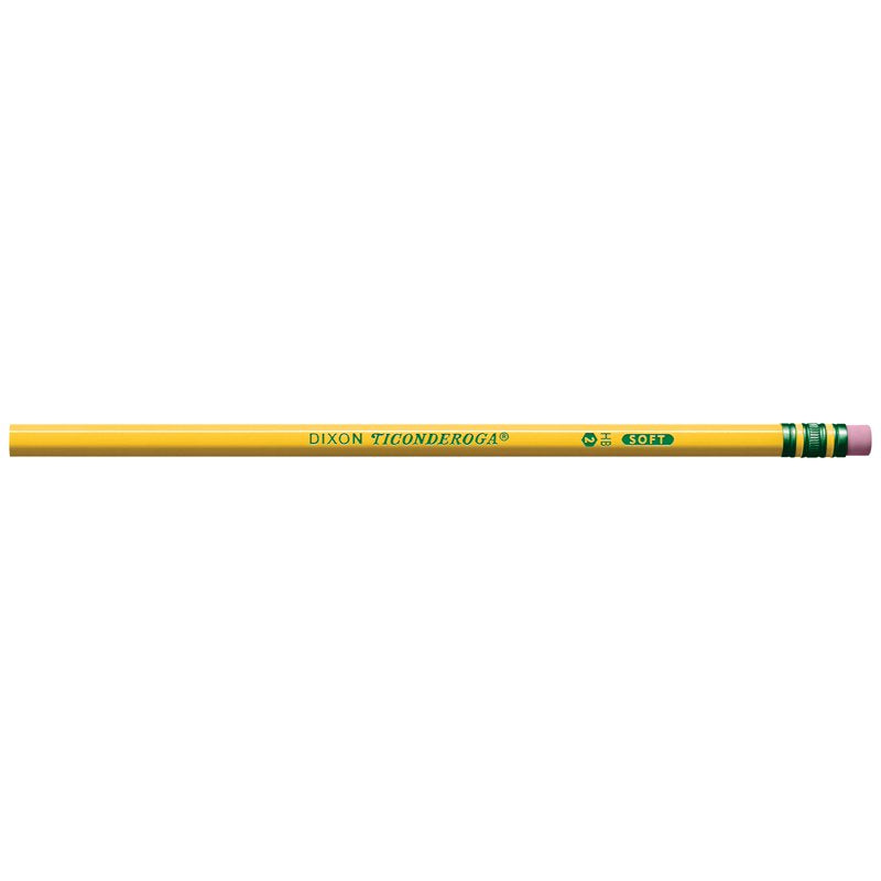 72 Pack HB Pencils with Erasers - Yellow Wood-Cased #2 Writing Pencils