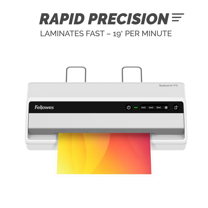 Laminator with Pouch Starter Kit - Fast Office & Classroom Laminating Machine
