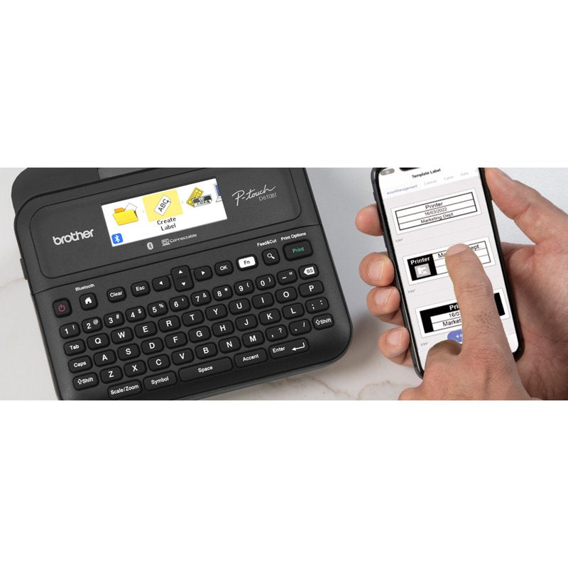 Brother P-touch PT-D610BT Bluetooth Label Maker for Business & Office