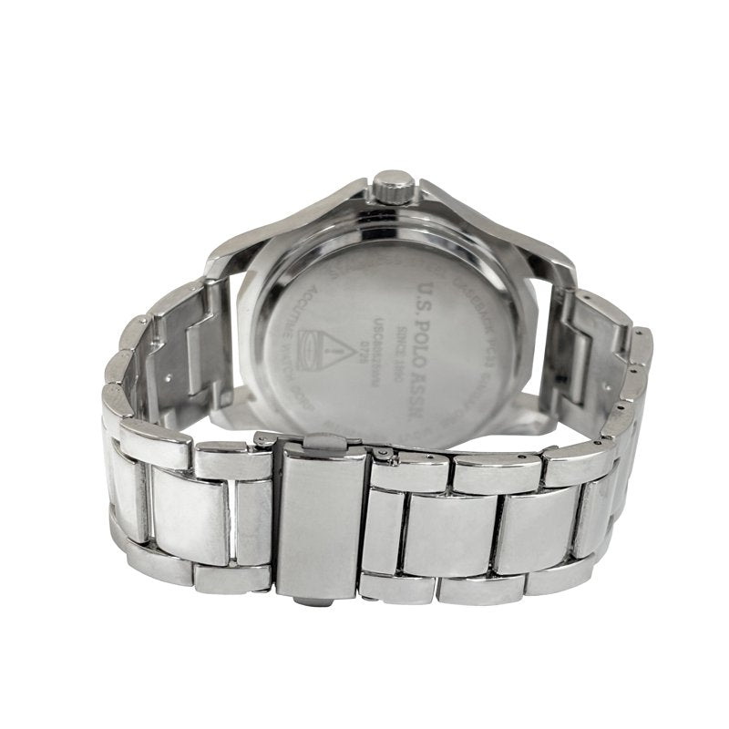 Men's Analog Watch with Navy Dial - Classic Quartz Timepiece