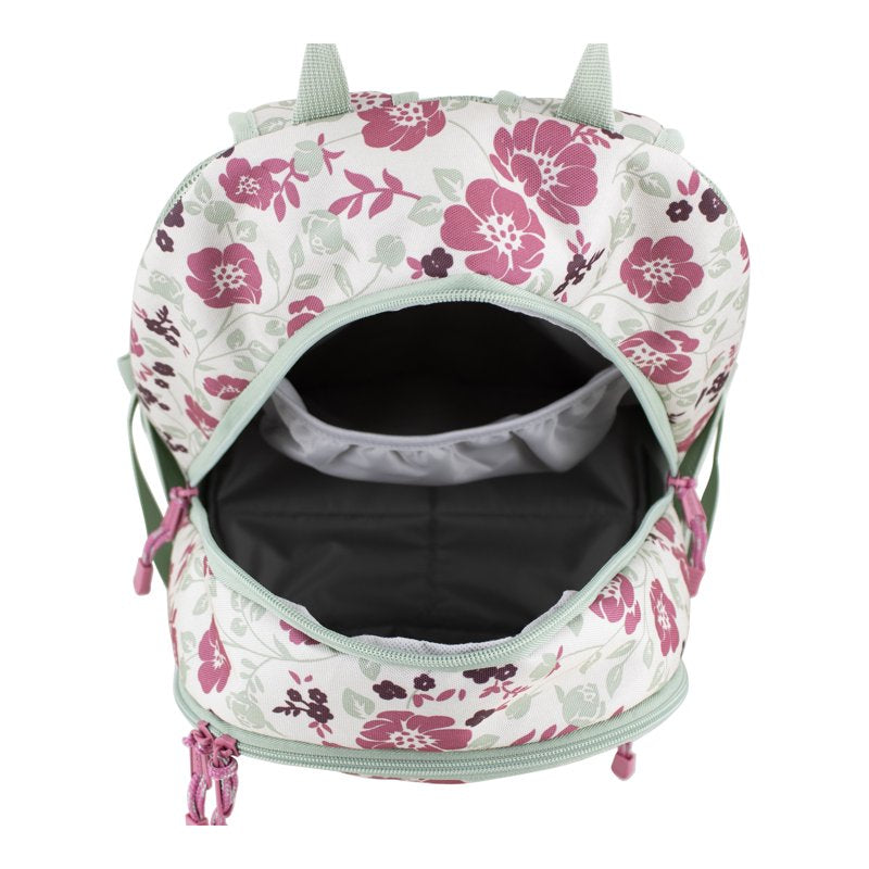 Unisex 18.5 Inch Athleisure Backpack with Multiple Compartments and Water Bottle Sleeves