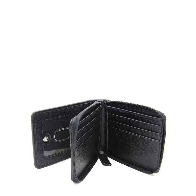 Men's RFID Bifold Wallet with Extra Pocket - Leather Card Holder