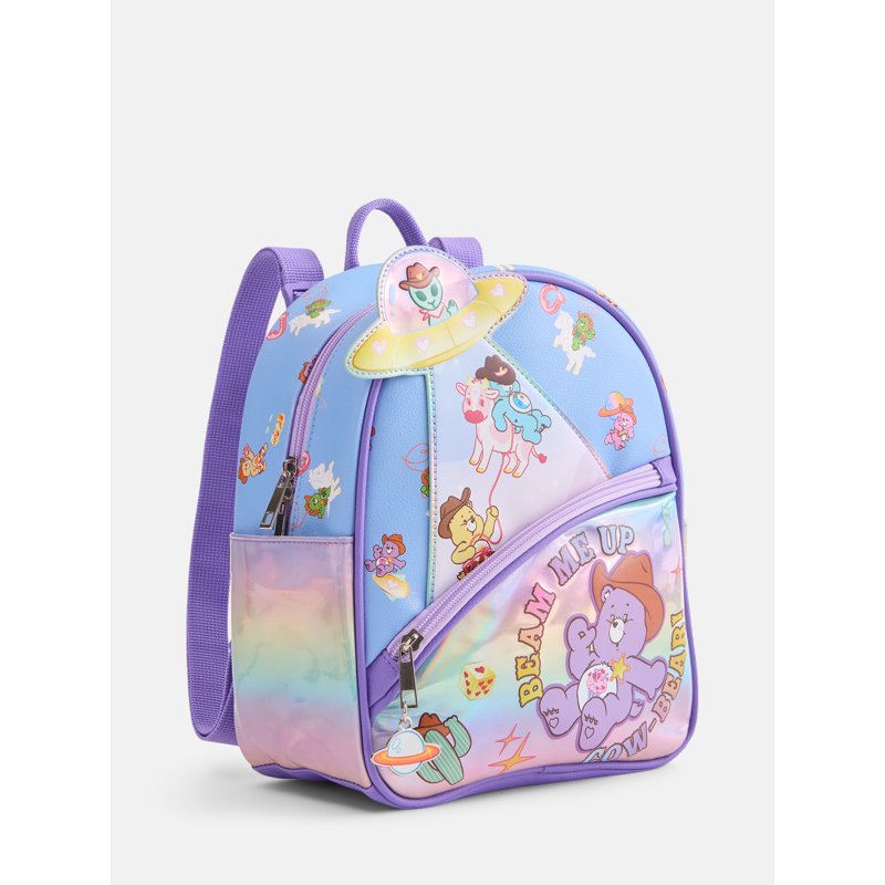 Kids Mini Backpack 10.5 Inch Rainbow Character School Bag - Unisex Playful Accessory