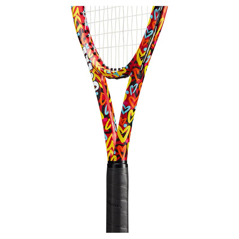 Wilson Clash 100 v2 Britto Hearts Tennis Racquet - 4 3/8 Grip