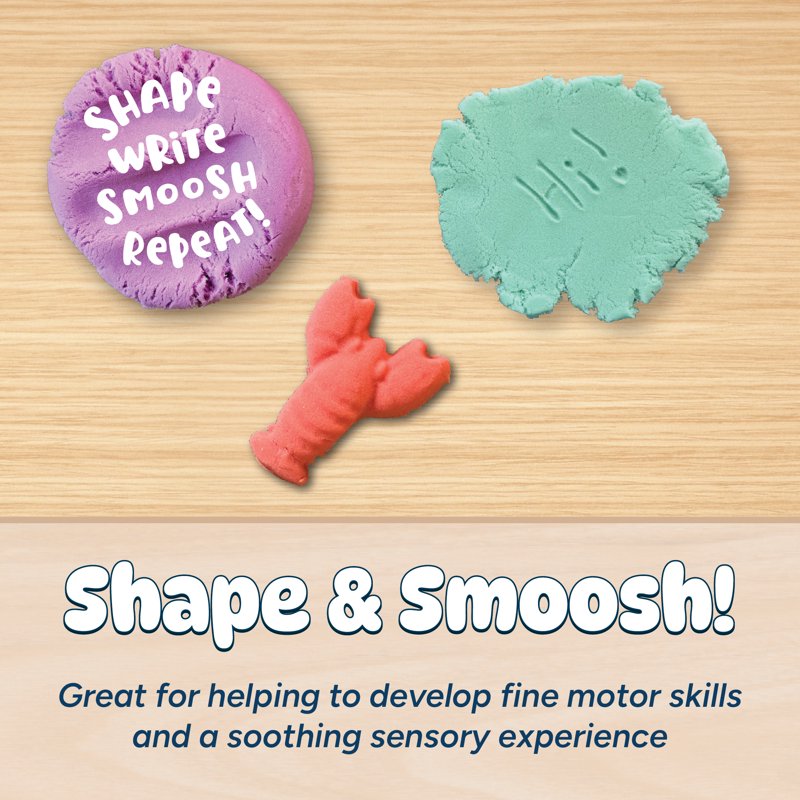 Sensory Sand Set for Children Ages 3+ - Soft, Squishy, No Dry Out Bunny 2-Pack