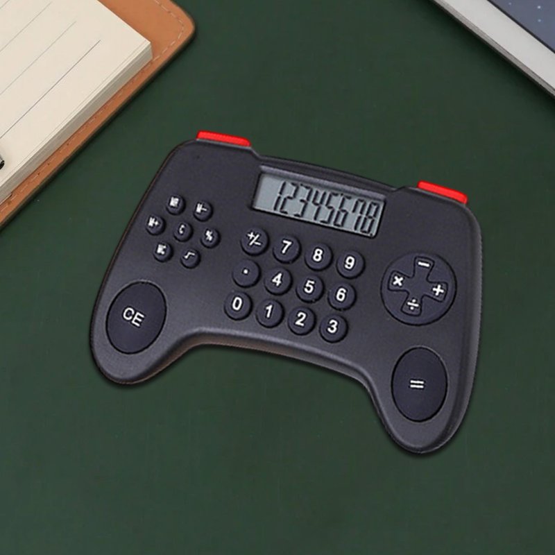 4 Function Desktop Calculator with Large LCD & Sensitive Buttons - Office & School Use