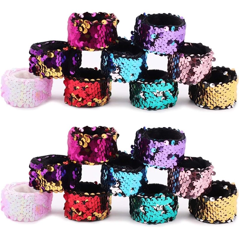 36Pcs Easter Slap Bracelets Set - Bunny, Egg & Flower Designs for Kids & Parties