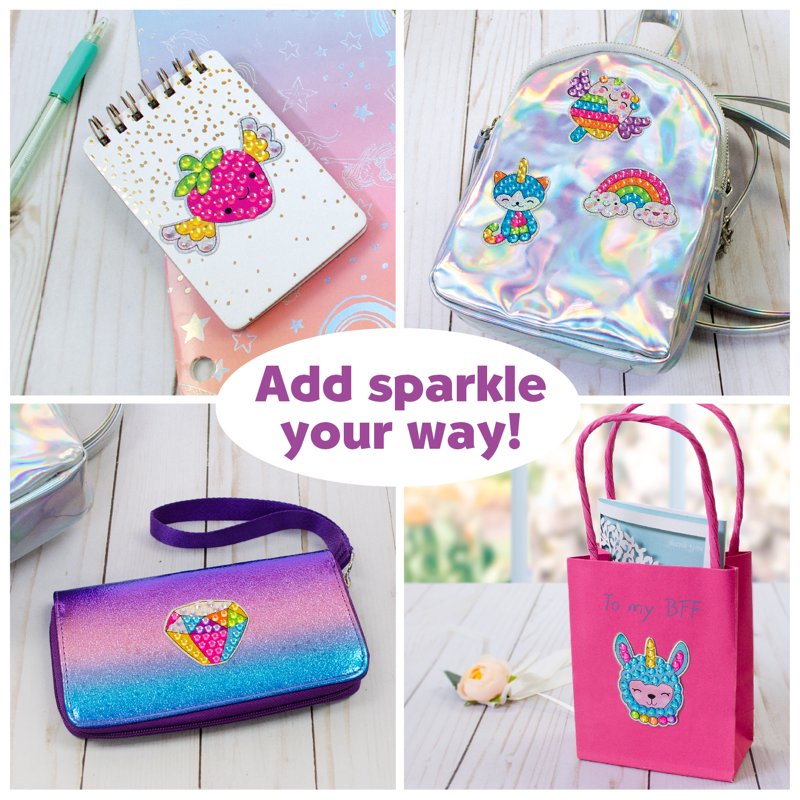 Diamond Painting Kit for Kids - Unicorn Art & Craft Set with 1,000+ Gems