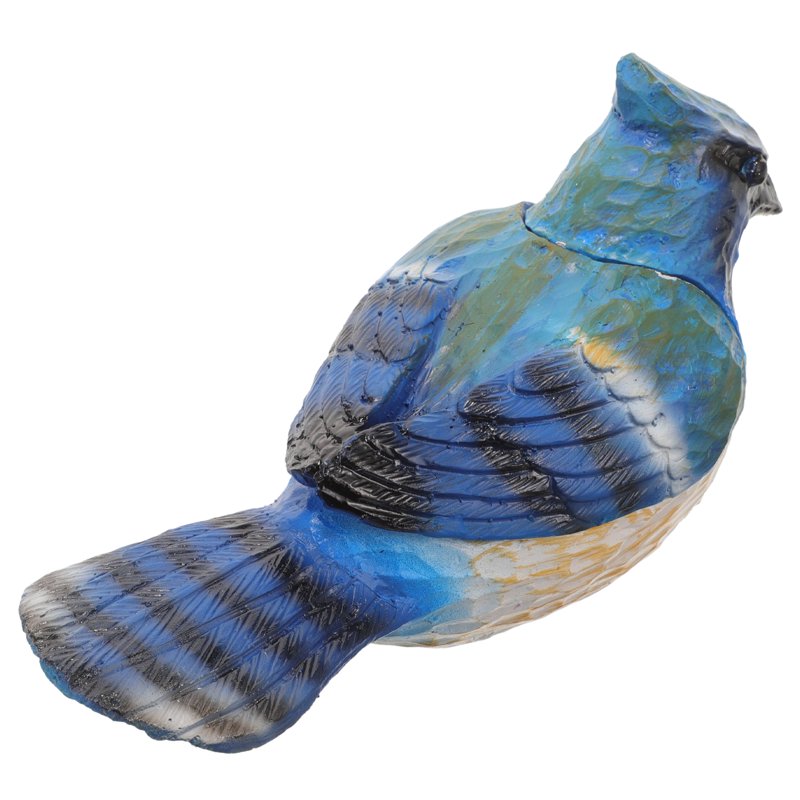 Outdoor Resin Key Hider Box with Bird Design for Secure Key Storage