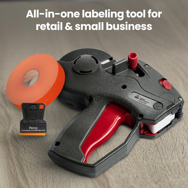 Price Gun Starter Kit with Fluorescent Red Labels - Monarch 1131 Compatible