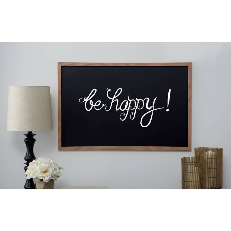 17x23 Inch Framed Chalkboard for Home Office Classroom with Hardware