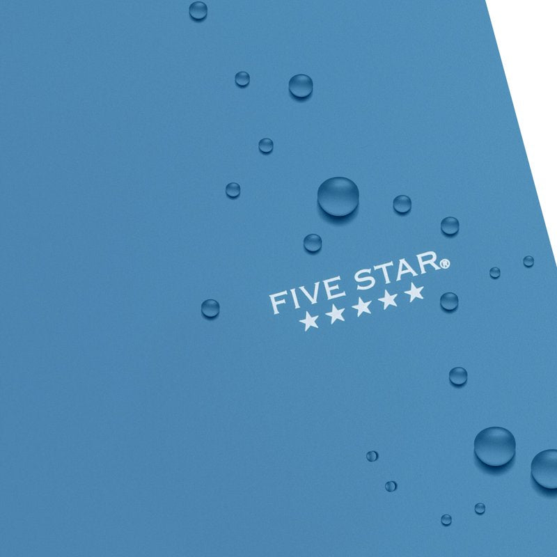 5-Star Spiral Notebook with Study App 1 Subject Wide Ruled 8 x 10.5 Inch 4 Pack