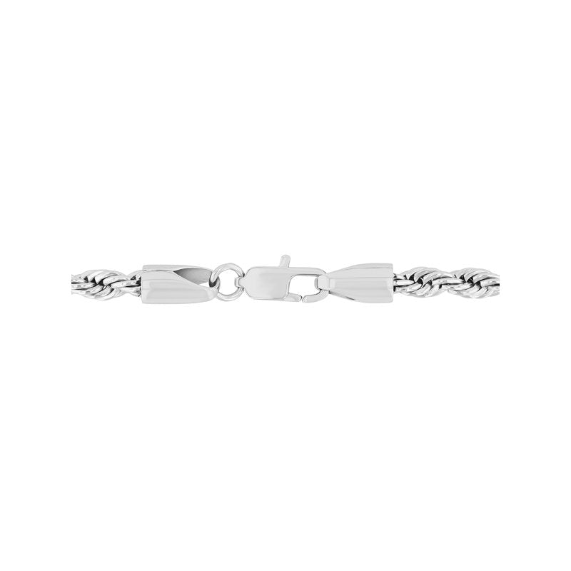 Men's Stainless Steel Rope Chain Necklace 18-24 Inch Jewelry for Men