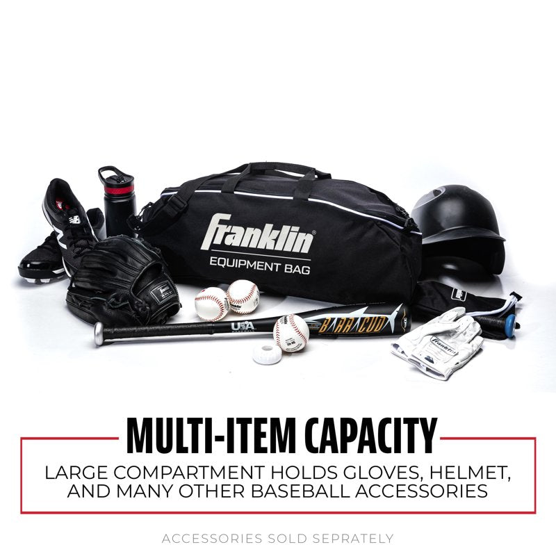 Youth Baseball Bat & Equipment Bag with Ventilated Cleat Compartment