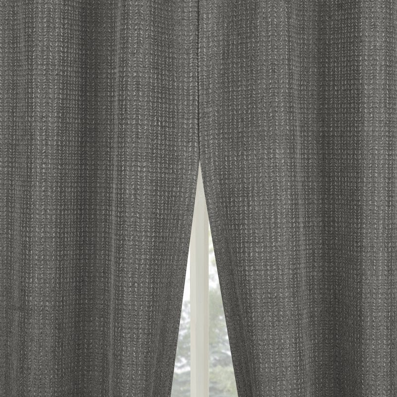 Blackout Curtain Panel Pair with Magnetic Closure - Room Darkening, Sound & Energy Saving