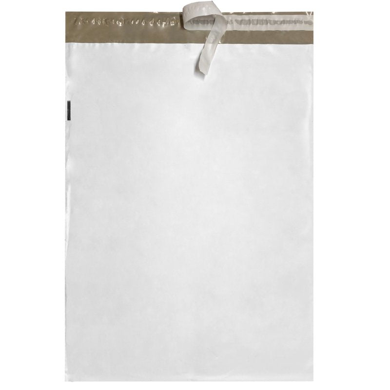 50 Poly Mailers Bags 14.5x19 Inch Self-Sealing Shipping Envelopes White