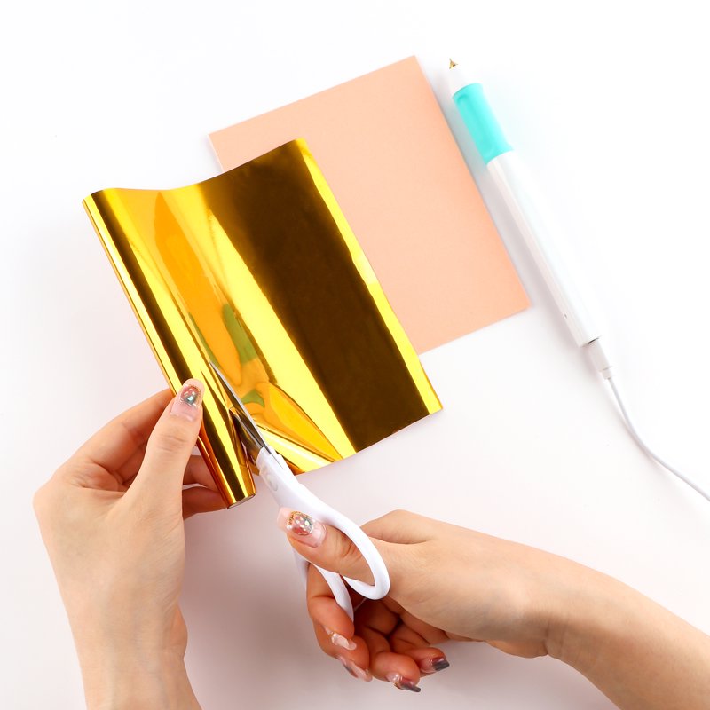 Metallic Foil Transfer Sheets Set - 11 Colors for Card Making & Crafts