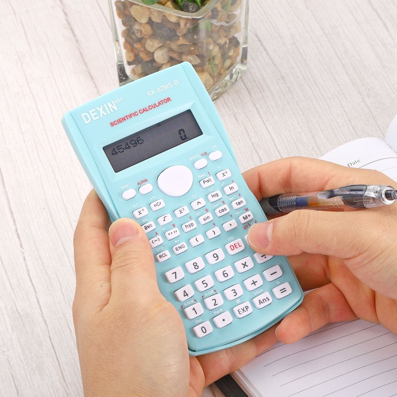 Scientific Calculator 2 Line 12 Digit Engineering Math Calculator Pink