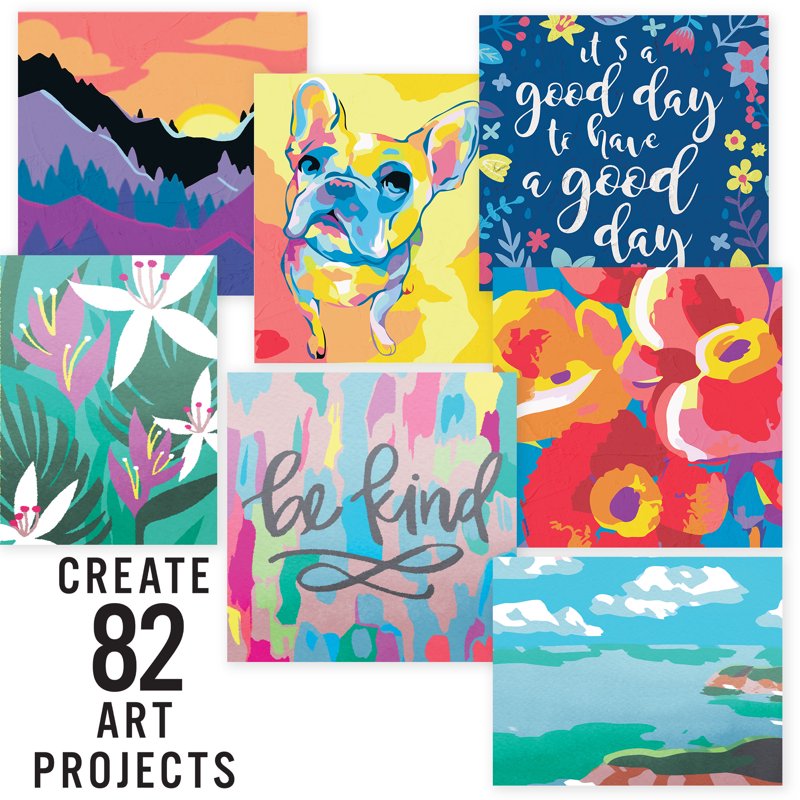 Creative Art Set with 140 Pieces for Kids and Teens - Drawing, Painting & Coloring