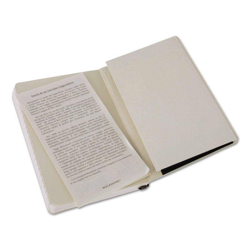 Moleskine Softcover Notebook Narrow Rule Black 5.5 x 3.5 192 Sheets
