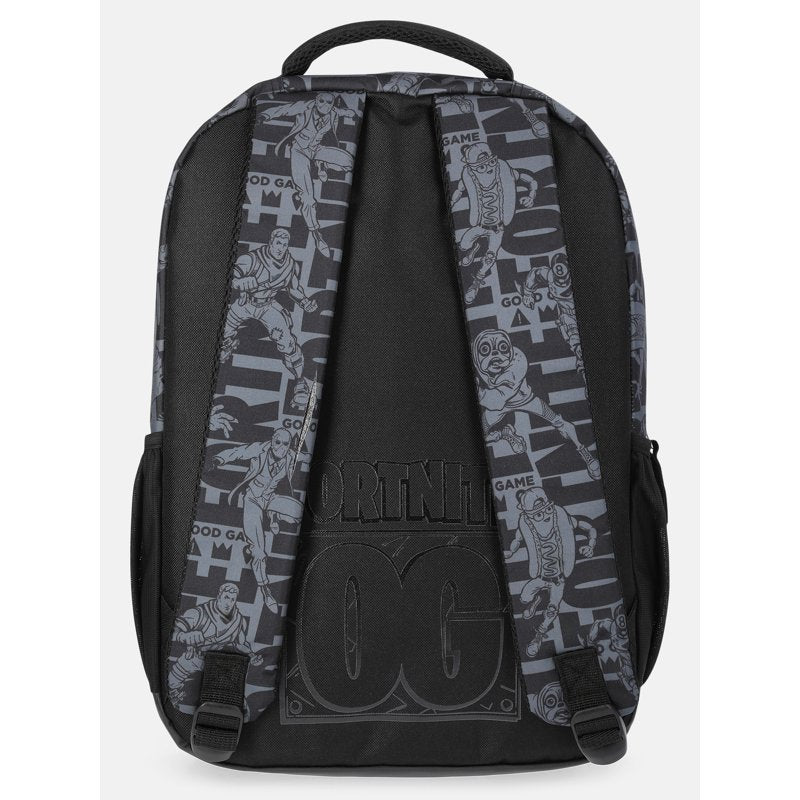 Kids' 17-Inch Fortnite Backpack with Allover Print and Laptop Sleeve