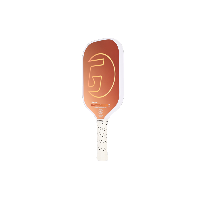 Gamma Rainmaker 16 mm Microbead Pickleball Paddle - Orange (Variation: Rainmaker, 16 mm, Orange)
