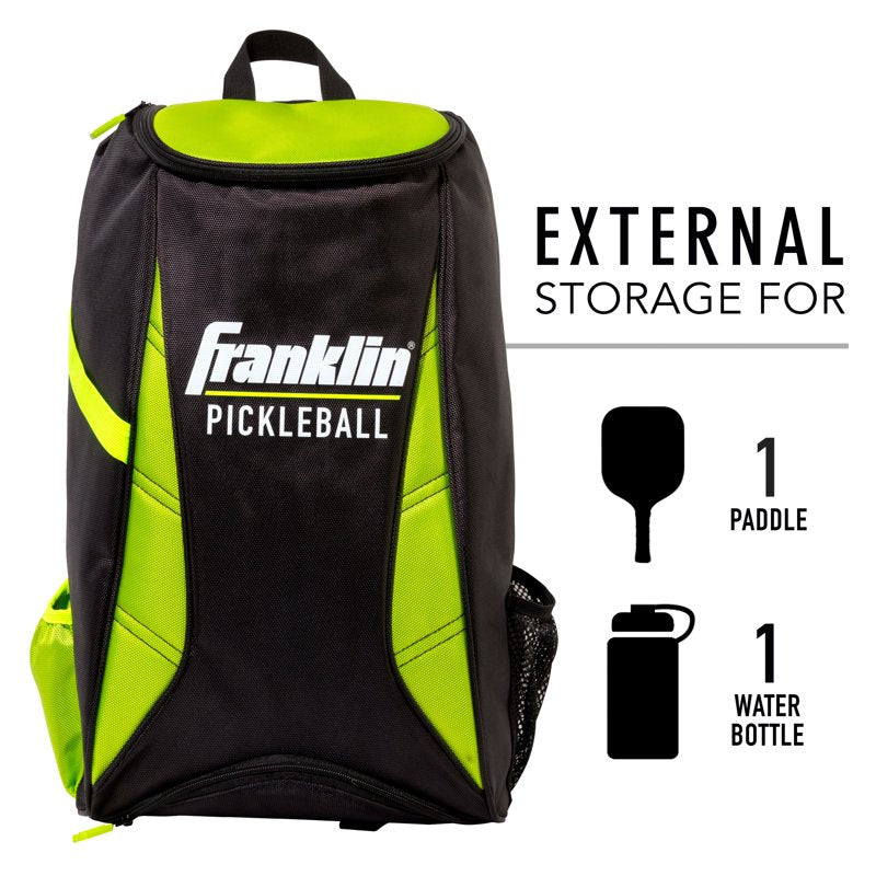 Premium Pickleball Backpack – Equipment & Gear Bag, Black