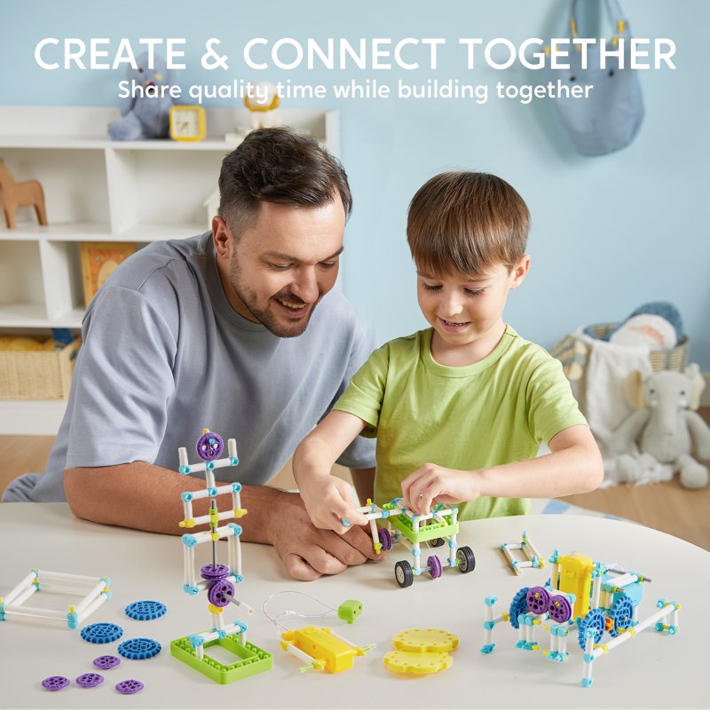 36-in-1 STEM Robot Building Kit for Kids Ages 8-12 - Educational Science Toy