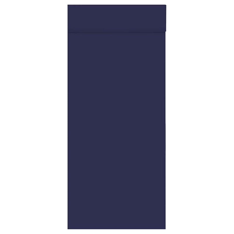 Navy Cotton Blended Door Curtain for French Doors Privacy & Sun Blocking