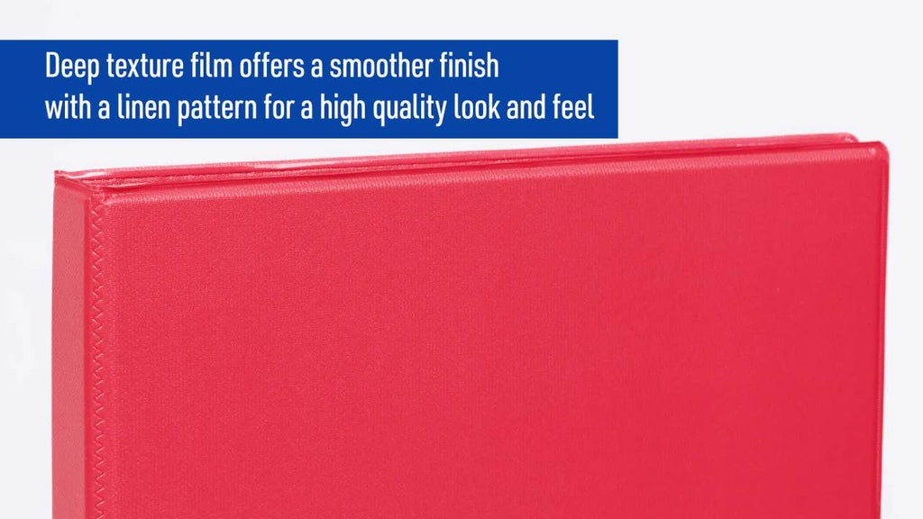 Heavy-Duty 3-Inch Ring Binder with EZD Rings, Chartreuse, 3 Pack