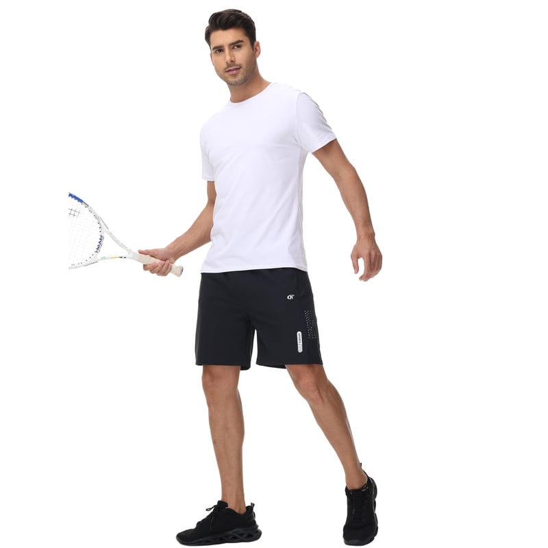 Men's Athletic Running Shorts Quick Dry Lightweight Sports Gym & Hiking Shorts