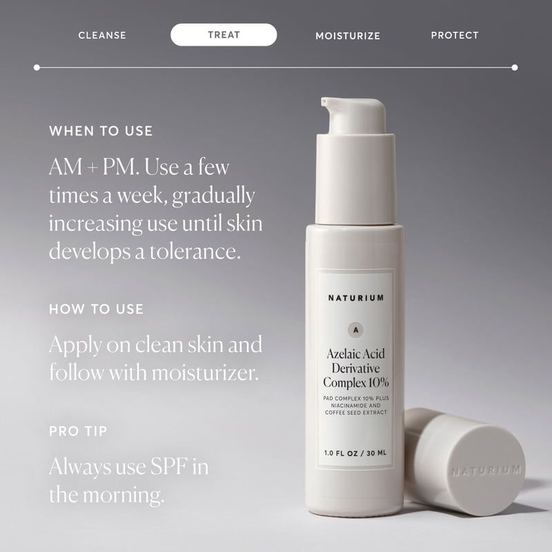 Azelaic Acid Serum 10% with Niacinamide & Vitamin C for Skin Brightening