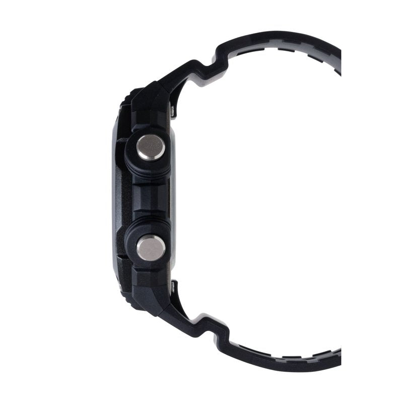 Digital Quartz Watch Men 200m Water-Resistant Resin Band 10-Year Battery