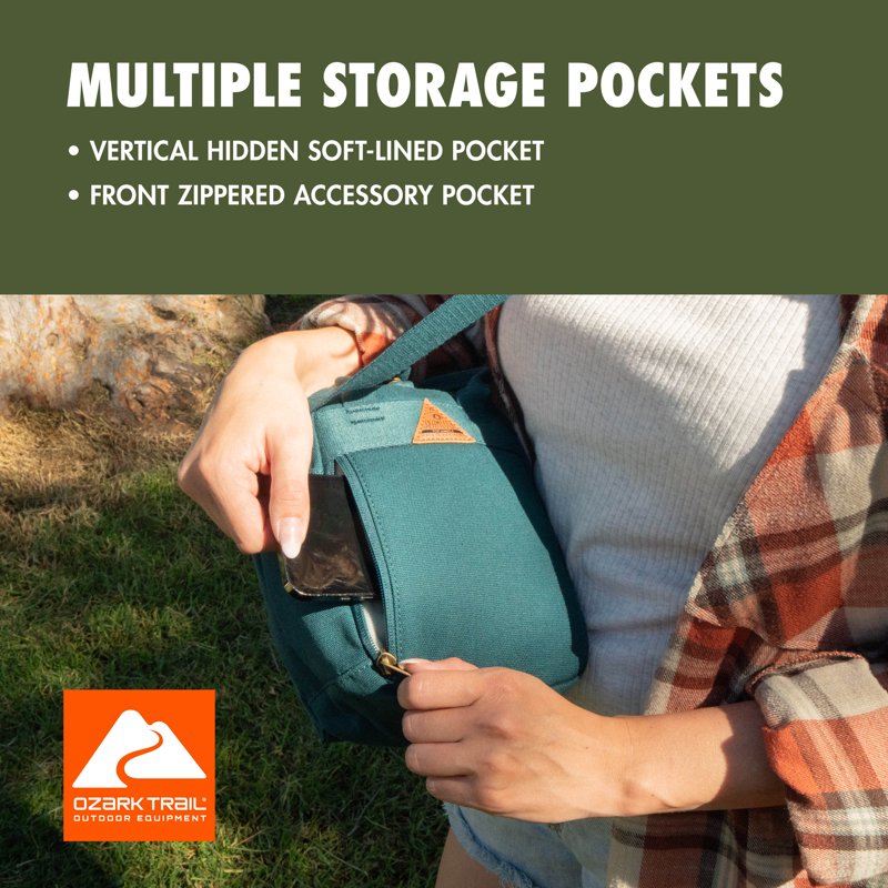 Unisex 3L Polyester Crossbody Bag with Dual Carry Handles - Multiple Colors