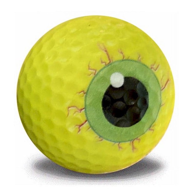 Halloween Monster Golf Balls - 12-Pack Spooky Monster Design Golf Gift Set