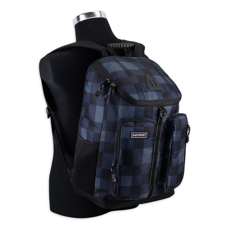 Unisex Top Loader Backpack with Multiple Compartments for School and Travel
